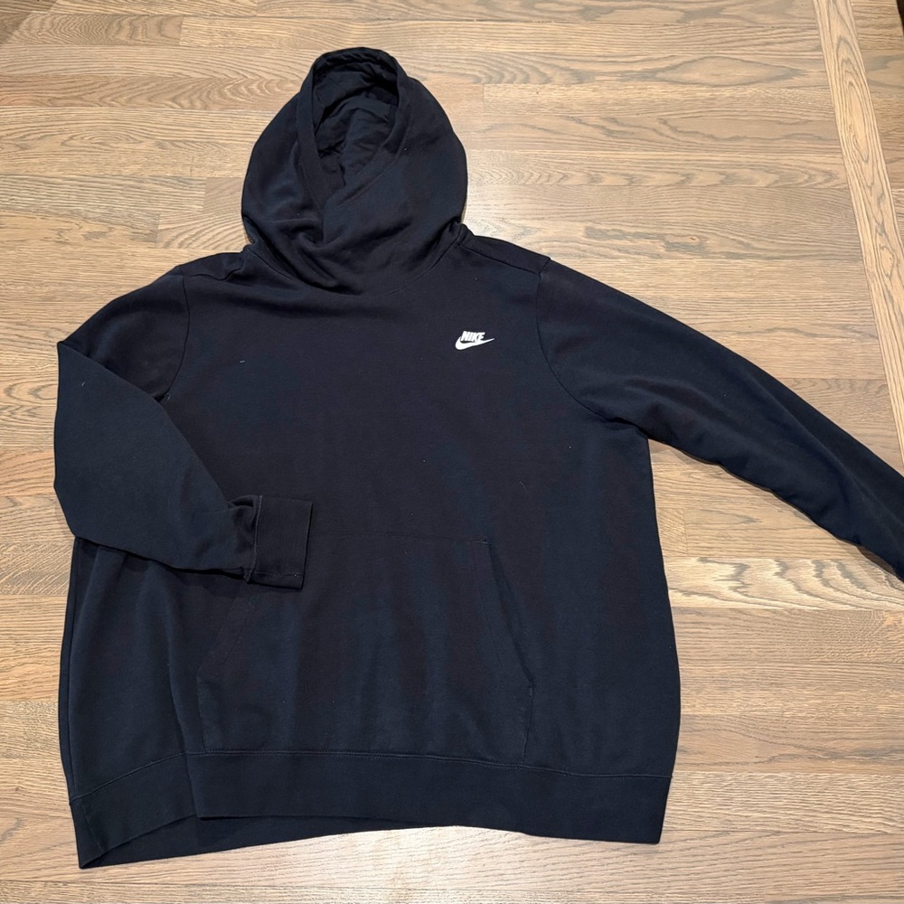 Nike Women's Black cowl neck Hoodie